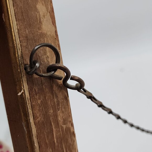 Art Deco Wood Picture Photo Frame Gesso AS IS 13.5"x18.75" VTG - Picture 11 of 15